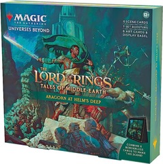 Magic The Gathering The Lord of The Rings: Tales of Middle-Earth Scene Box - Aragorn at Helm’s Deep